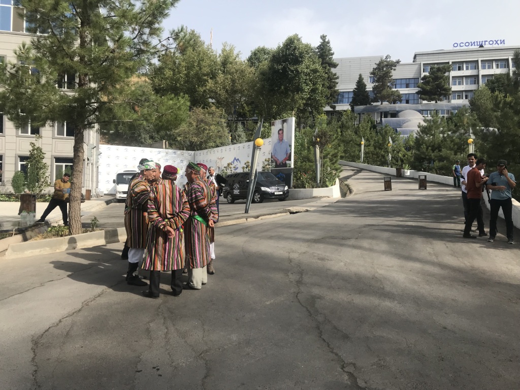 Nation clothes in Tajikistan